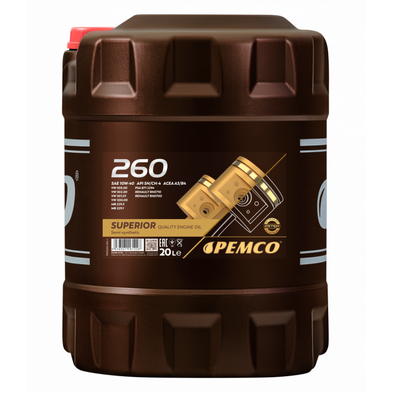 Масло моторное PEMCO 260 SAE 10W-40