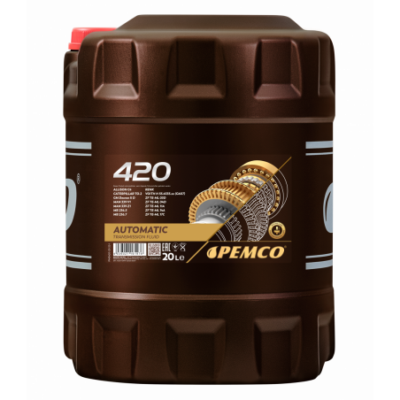 Масло трансмиссионное PEMCO 420 ATF Dexron II