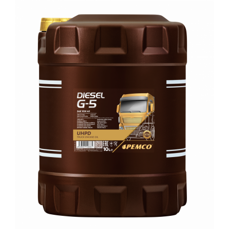 Масло моторное DIESEL G-5 PEMCO 10W-40 UHPD