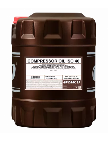 Масло компрессорное PEMCO Compressor Oil ISO 46