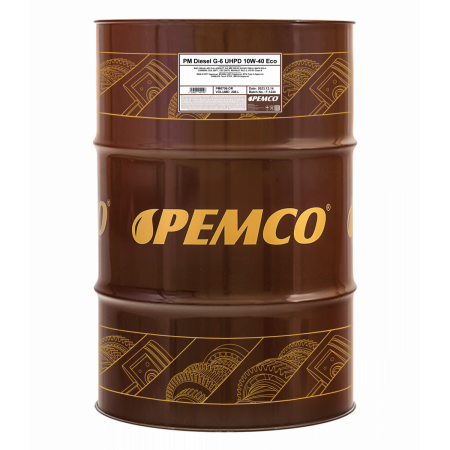 Масло моторное DIESEL G-6 Eco PEMCO 10W-40 UHPD