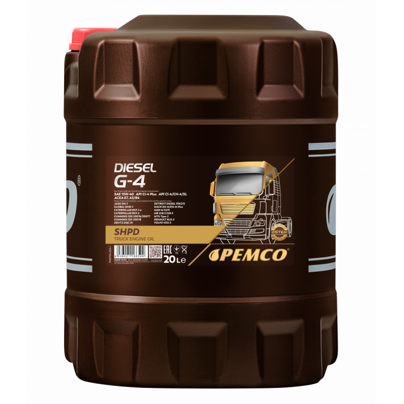 Масло моторное DIESEL G-4 PEMCO 15W-40 SHPD